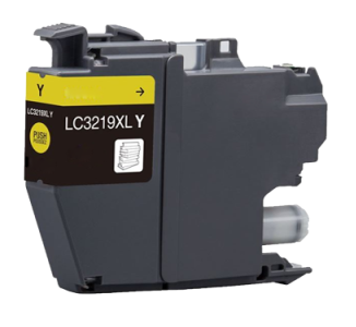 Compatible Brother LC3219XLY Yellow Ink Cartridge